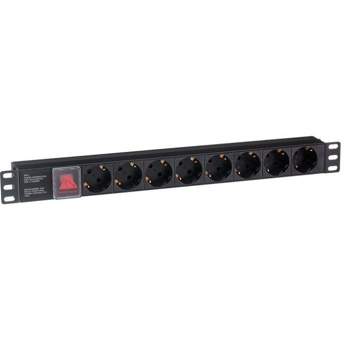 Блок розеток EXEGATE SERVERPRO PDU-19H801 AL-8S-C14-SW EX280840RUS EX289182RUS