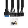Корпус Minitower EXEGATE BAA-308MUC-UNS450 EX299242RUS
