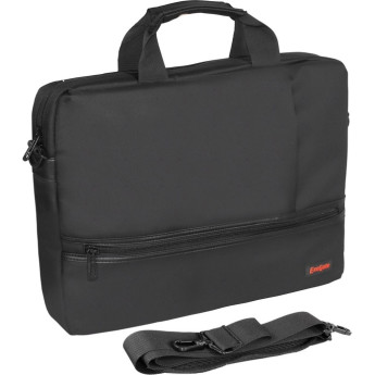 Сумка EXEGATE BUSINESSPRO EСС-115 BLACK, water resistant, черная, водоотталкивающий полиэстер, 15.6